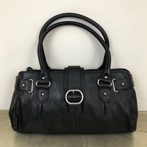 Banana Republic Leather Buckle Shoulder Bag